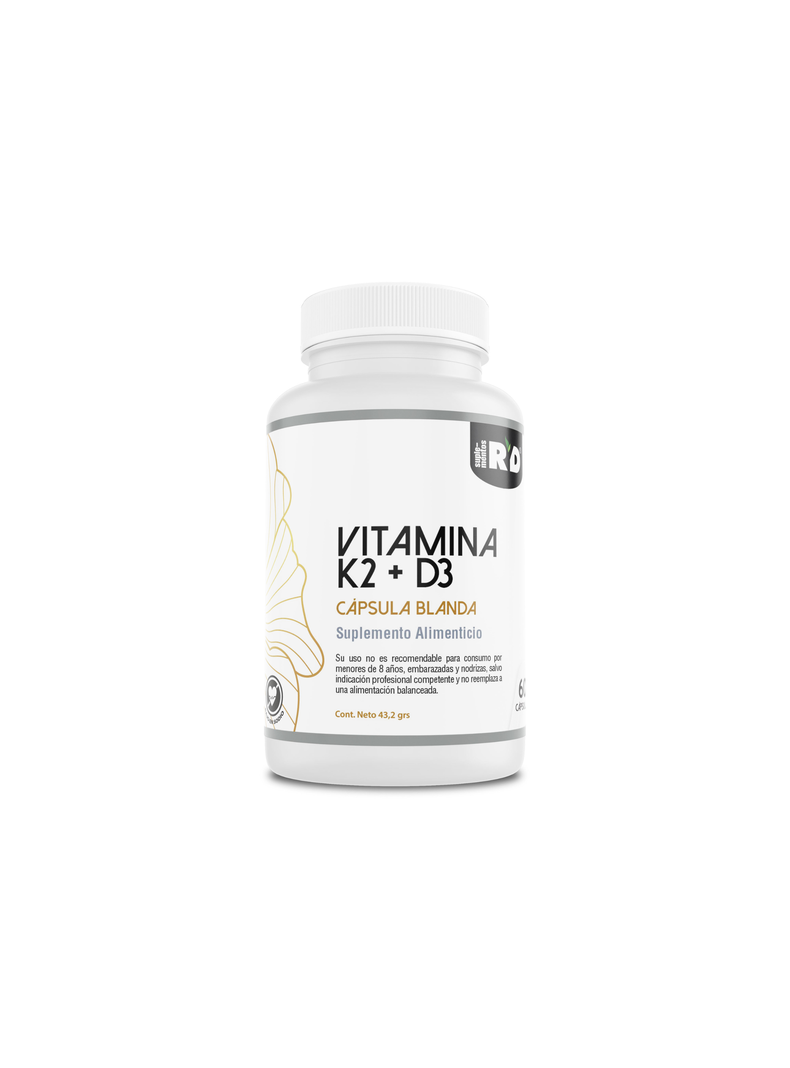 Vitamina K2 + D3 60 softgels RYD-0