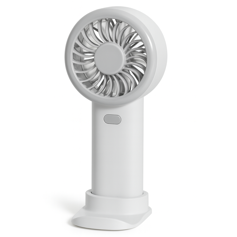 Mini Ventilador Portatil Mano Silencioso Ligero Recargable