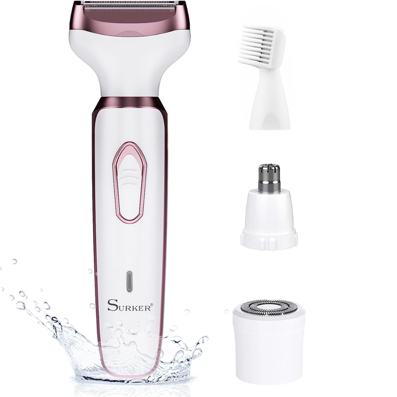 Jai Store Maquina Depiladora Portatil Recargable Mujer Waterproof 4 en 1