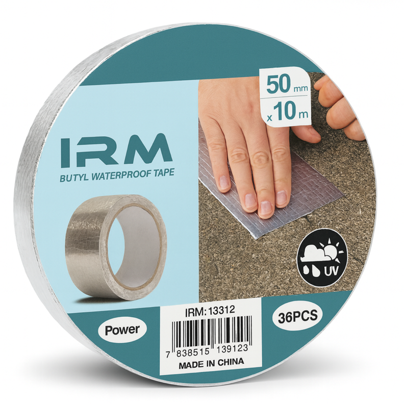 Cinta Scotch Aislante Industrial Waterproof 50mmx10m Plateado