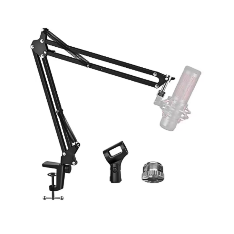 Soporte Brazo Profesional Para Micrófono Ajustable Plegable