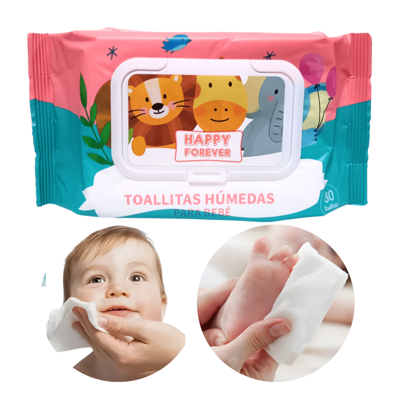 Pack 240 Toallas Toallitas Húmedas Para Bebé Niños