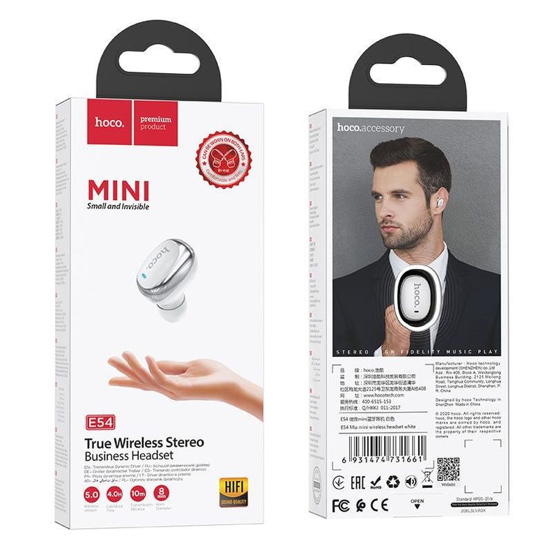 Mini Audífono Inalámbrico Bluetooth 5.0 Batería 40 Mah-2