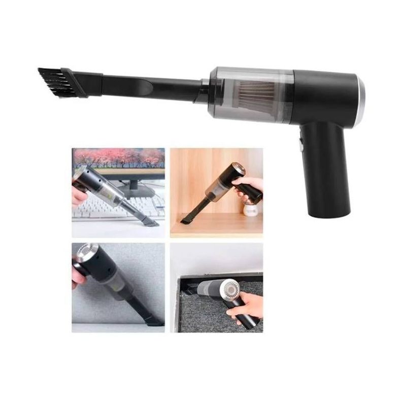 Aspiradora Mini Casa Auto Inalámbrica Recargable Usb-1