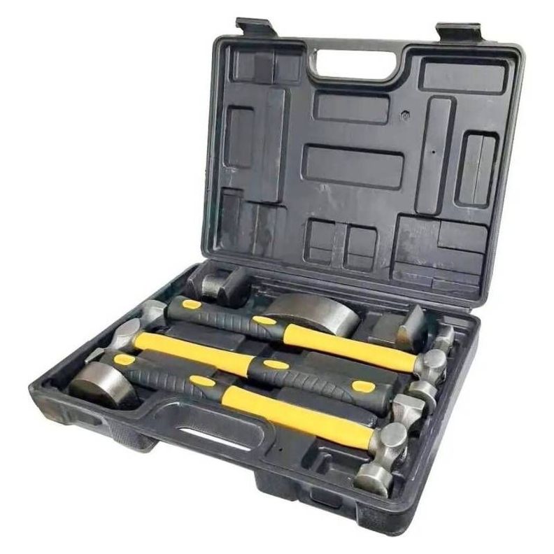 Kit Desabollador Martillo Set 7 Piezas Reparación Carrocería-0