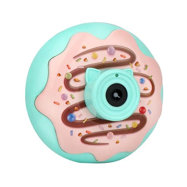 Cámara Dispara Burbuja Niño Juguete Donuts-0