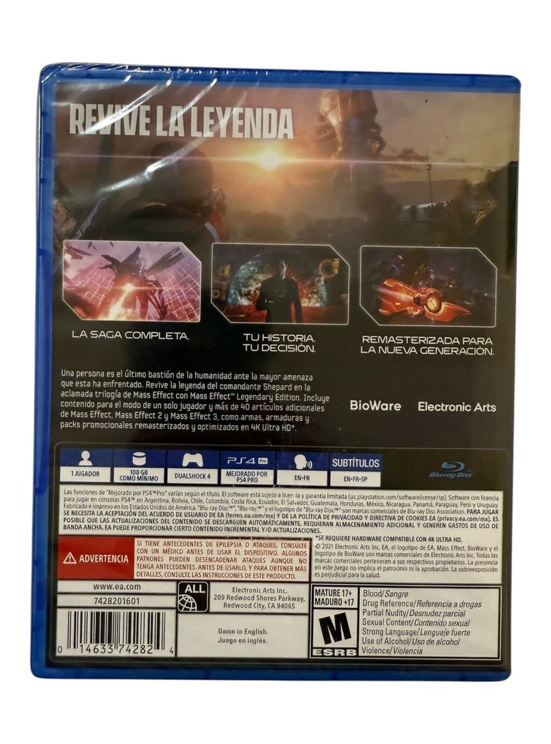 Mass Effect Legendary Edition Playstation 4-1