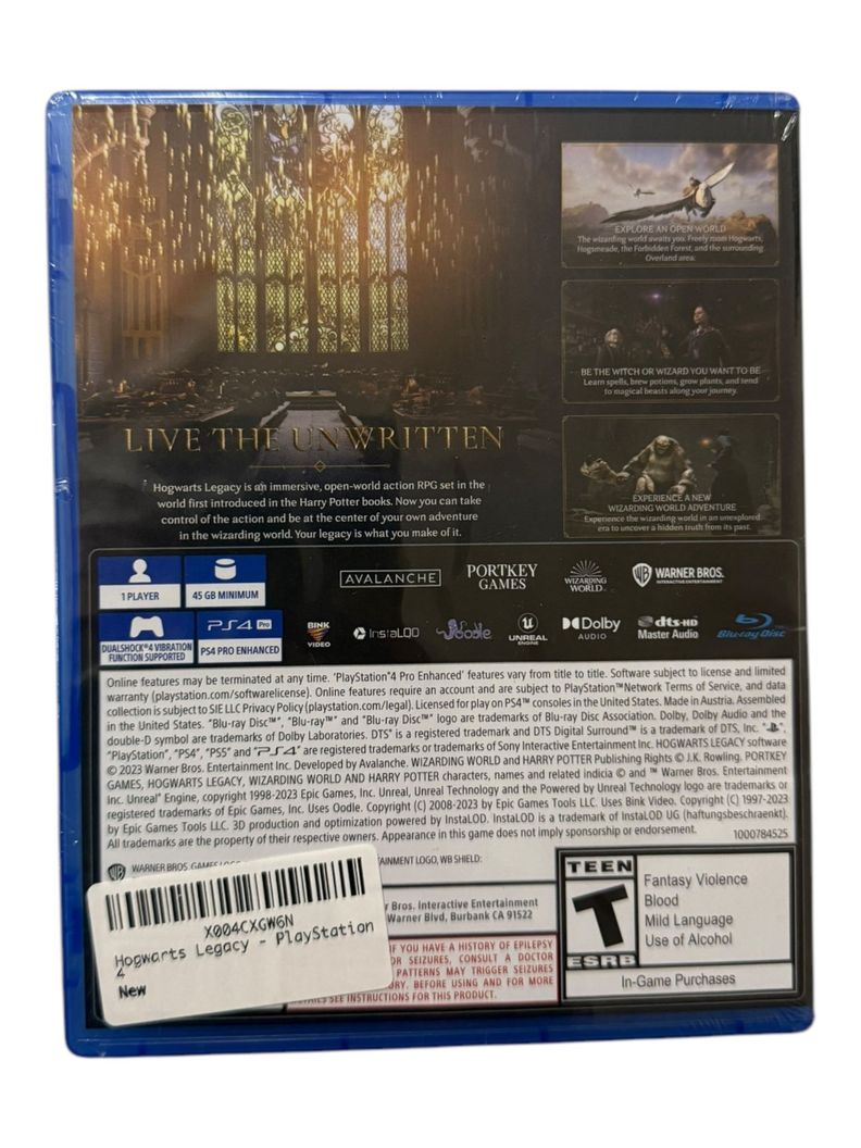Hogwarts Legacy para Playstation 4 Físico -1