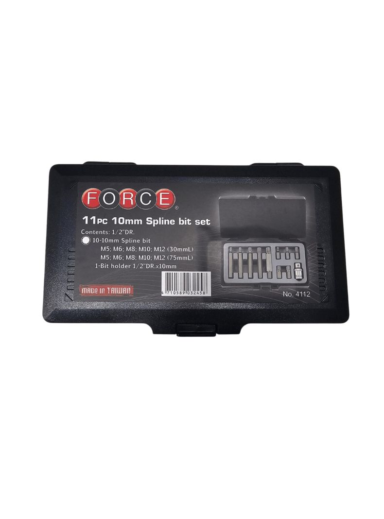 Juego Dado y Puntas Imbus M5 a M12 4112 Force-1