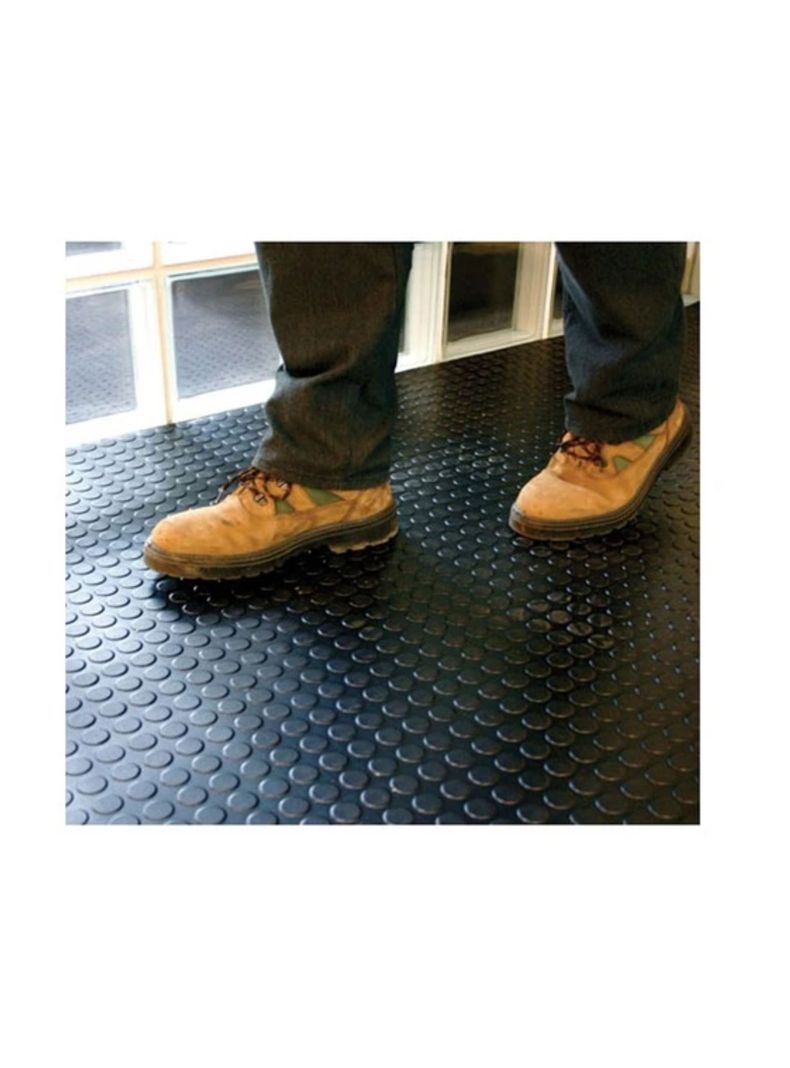 Piso PVC Estoperol Negro 1,2 mm espesor x 2 mts ancho x 1 m lineal-0