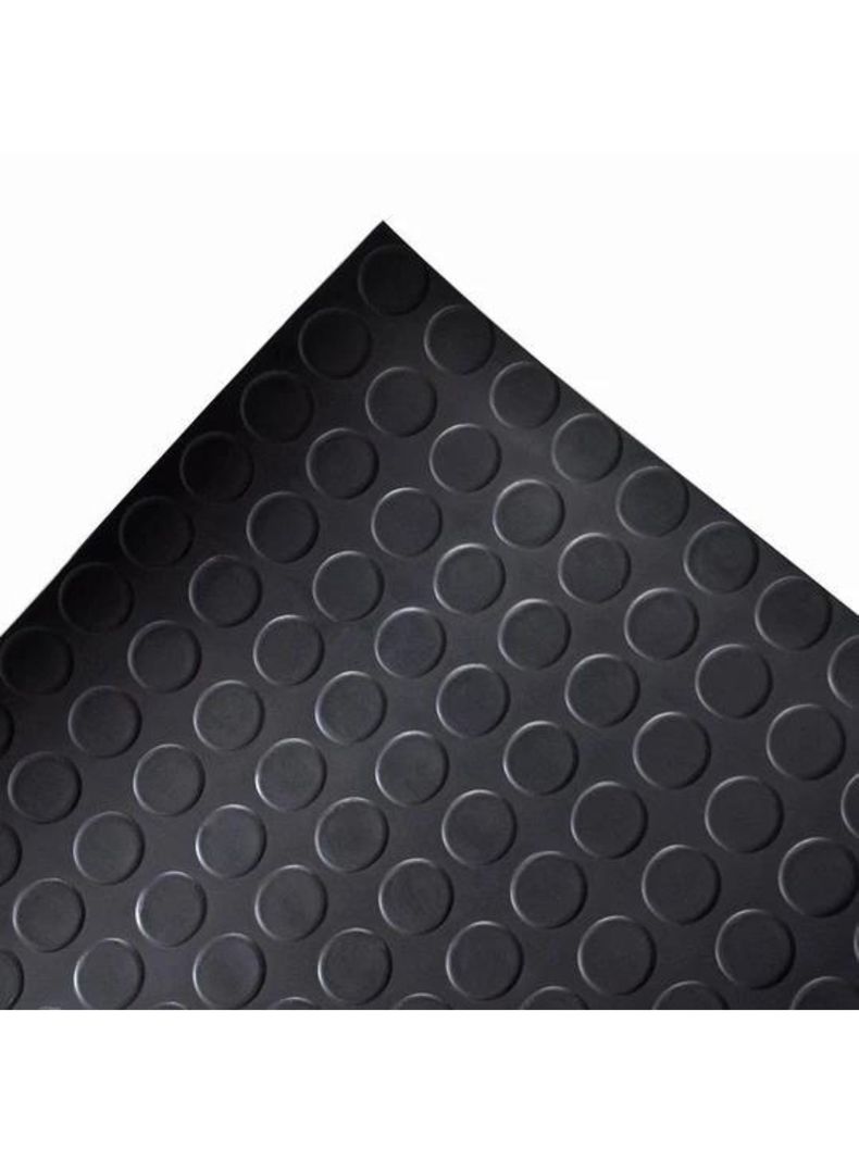 Piso PVC Estoperol Negro 1,2 mm espesor x 2 mts ancho x 1 m lineal-2