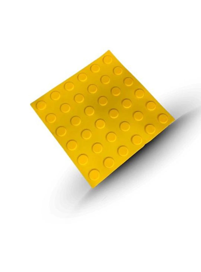 Palmeta Táctil PVC No Vidente Estoperol 30x30 Amarilla-0