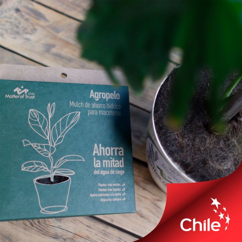 DISCOS AGROPELO NATURAL 30CM, MULCH DE AHORRO HIDRICO PARA MACETEROS-1