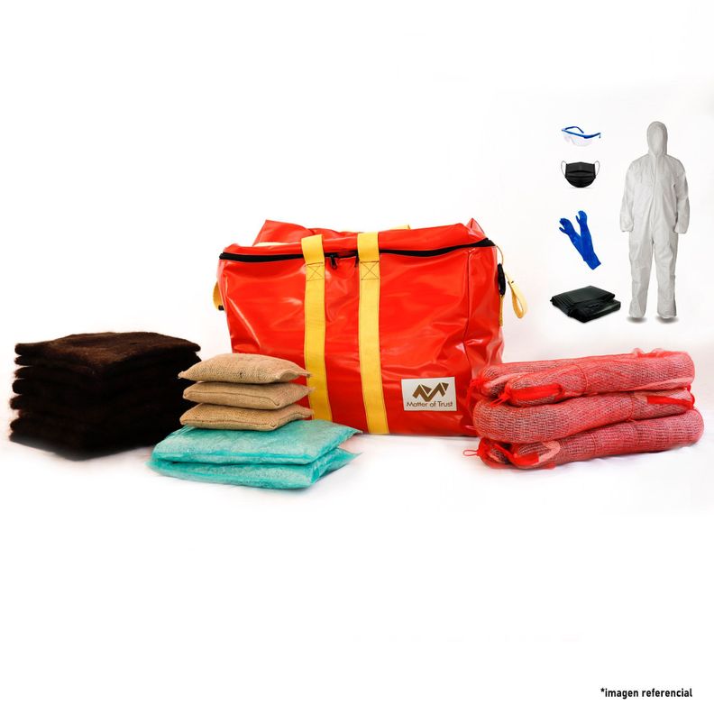 KIT EMERGENCIA DERRAME 30A LITROS-0