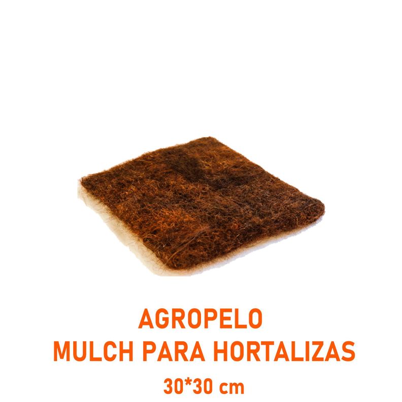AGROPELO, MULCH DE AHORRO HIDRICO PARA HORTALIZAS Y REFORESTACIÓN 30CM-0