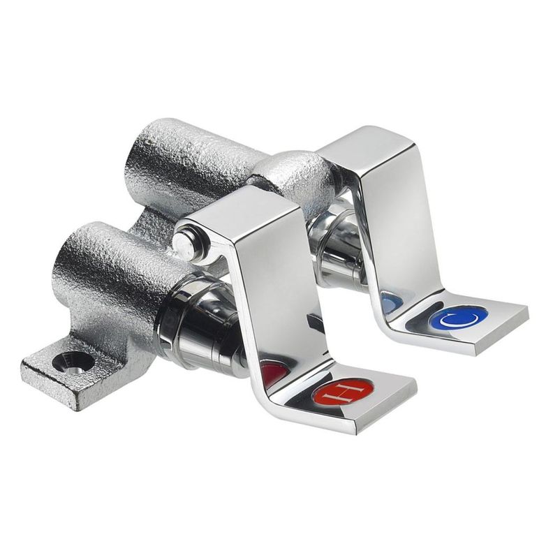 Llave Acción Pedal para Lavamanos Industrial-0