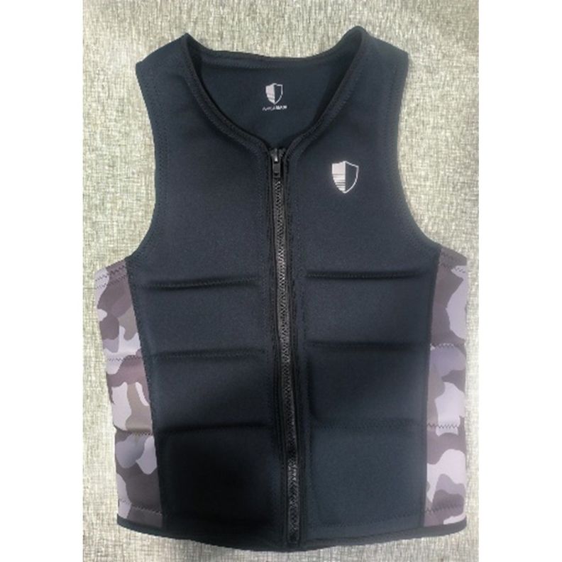 Chaleco de Impacto 2025 Black-Camo Men's XXL-3
