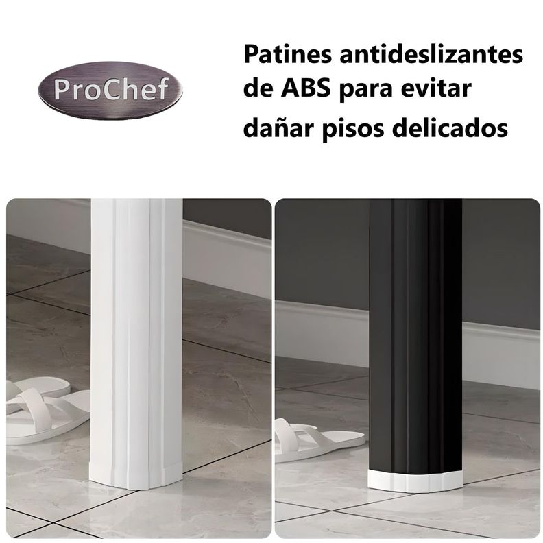 Camarote una Plaza Acero 90x200 cm Negro-9