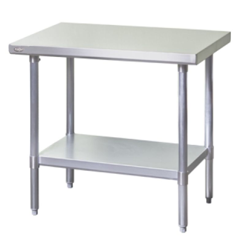 Mesón Central 90x60x85 cm Acero Inoxidable-1