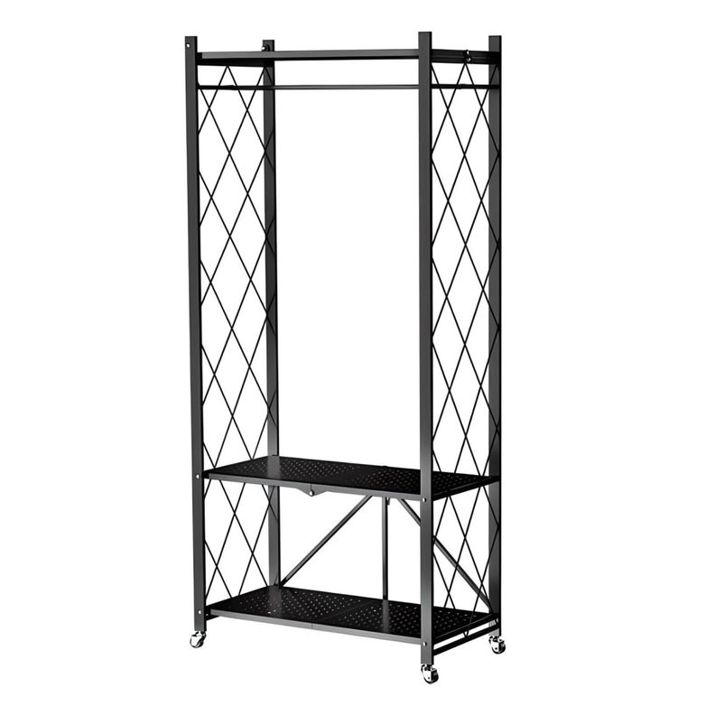 Closet Abierto Plegable de Acero 158x71x32 cm.-1