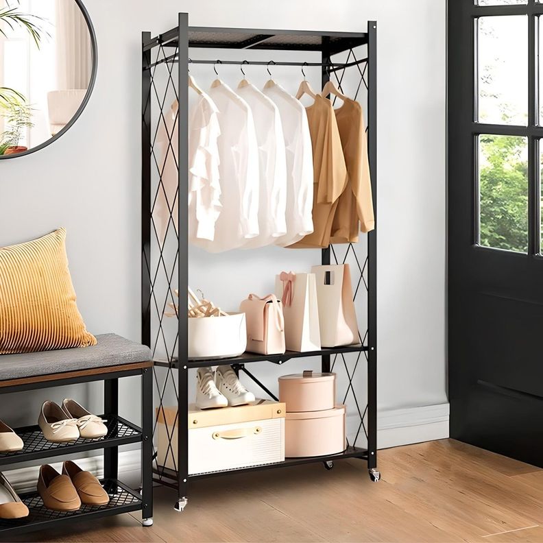 Closet Abierto Plegable de Acero 158x71x32 cm.-3