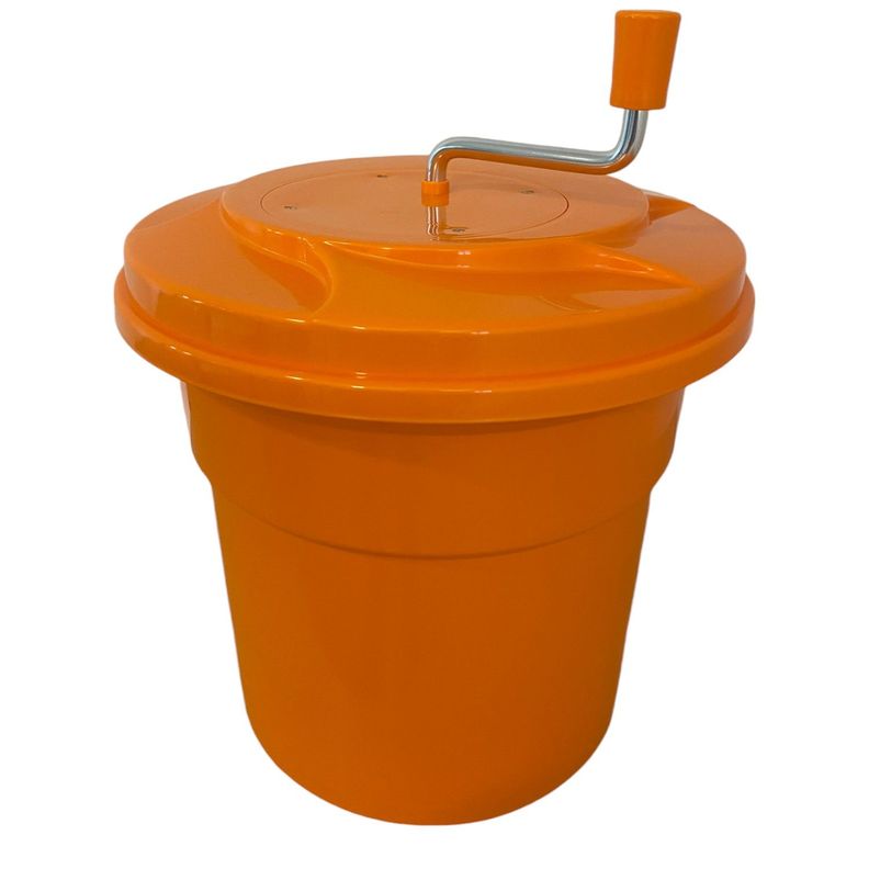 Centrifugador Secador de Verduras Capacidad  25 Lts - Naranjo-2