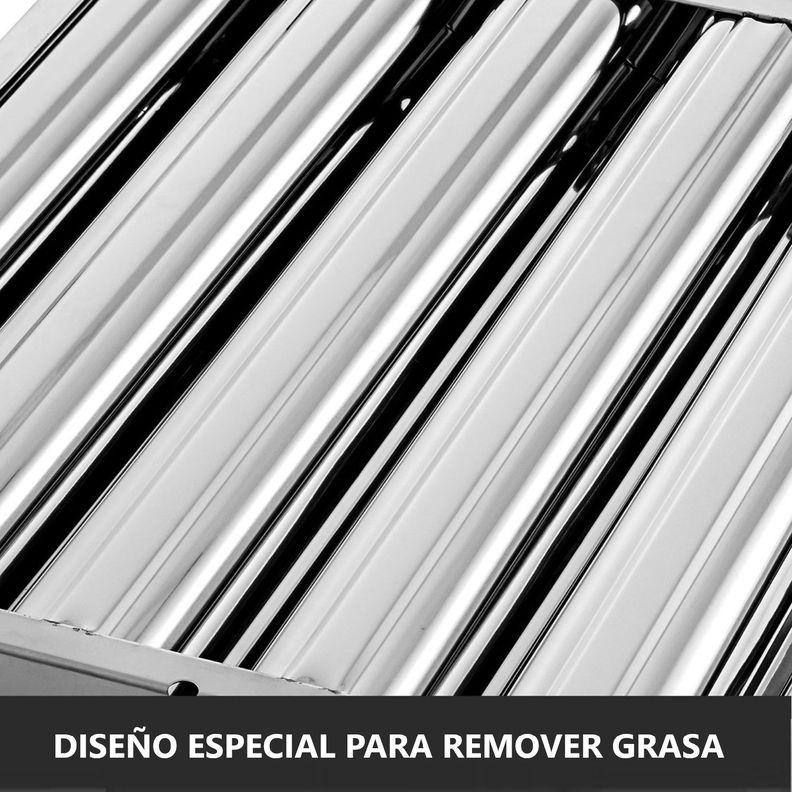 4 x Filtro Acero Inoxidable 50x50 cm. para Campana.-3