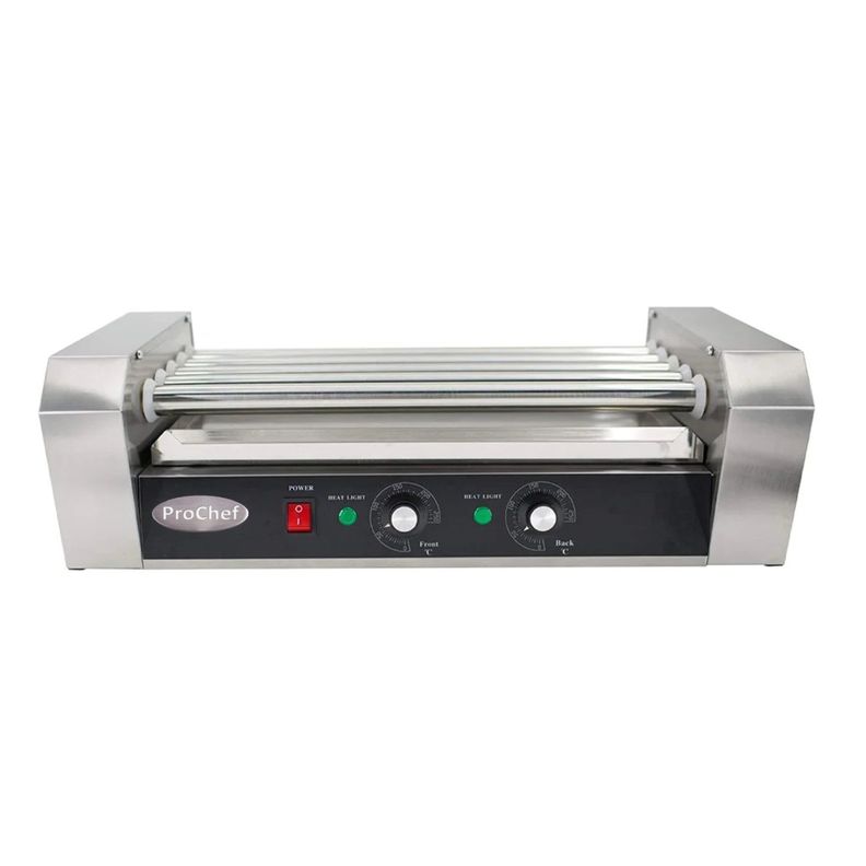 Roller Calentador Hot Dogs 5 Rodillos ProChef-1