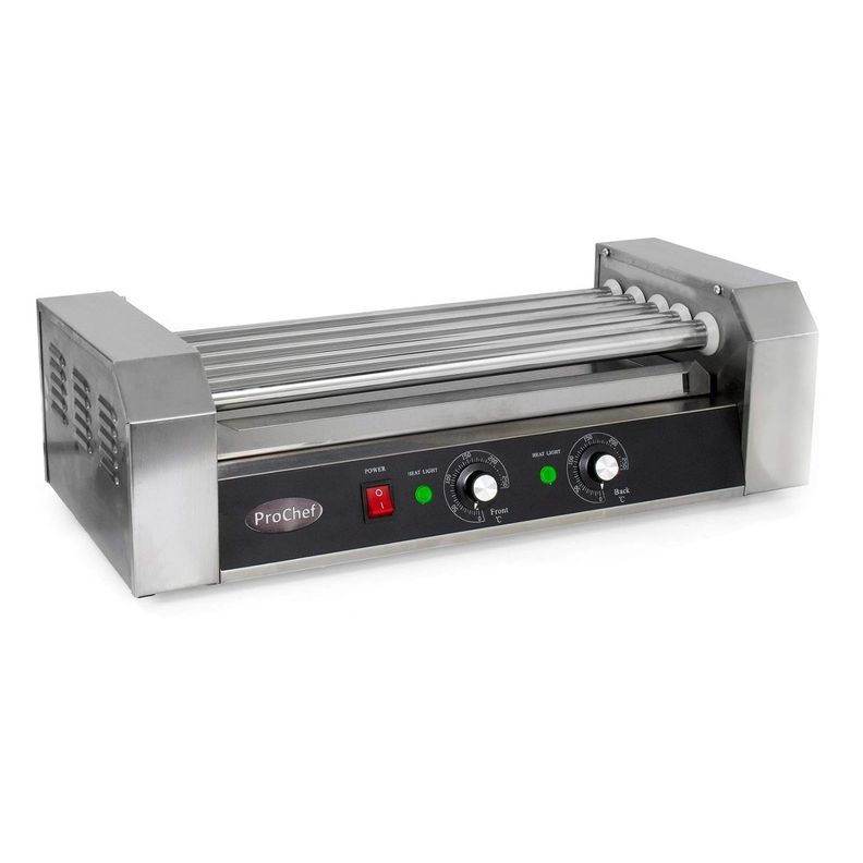 Roller Calentador Hot Dogs 5 Rodillos ProChef-5