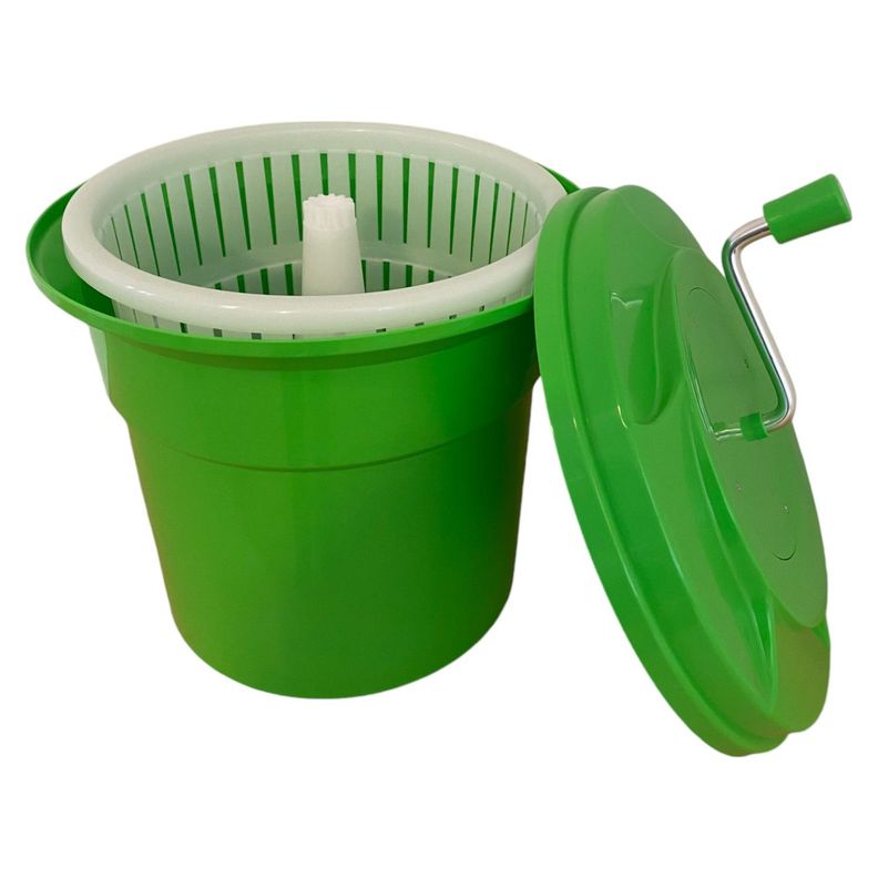 Centrifugador Secador de Verduras Capacidad  25 Lts - Verde-2