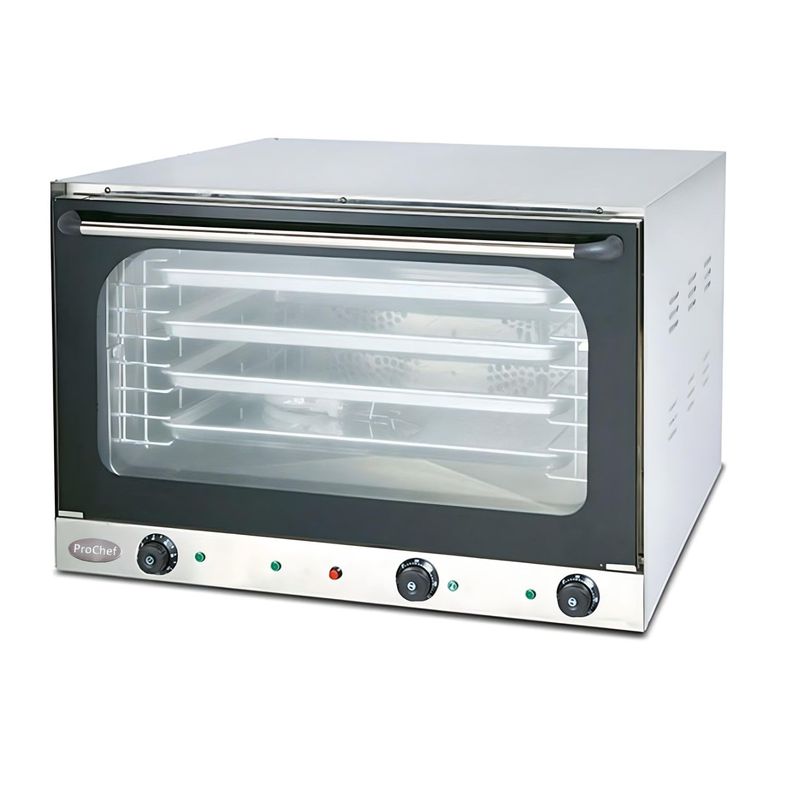 Horno Convector Elec. 4 bandejas 60x40 Vapor Grill-0