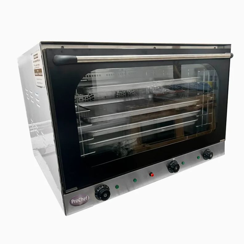 Horno Convector Elec. 4 bandejas 60x40 Vapor Grill-7