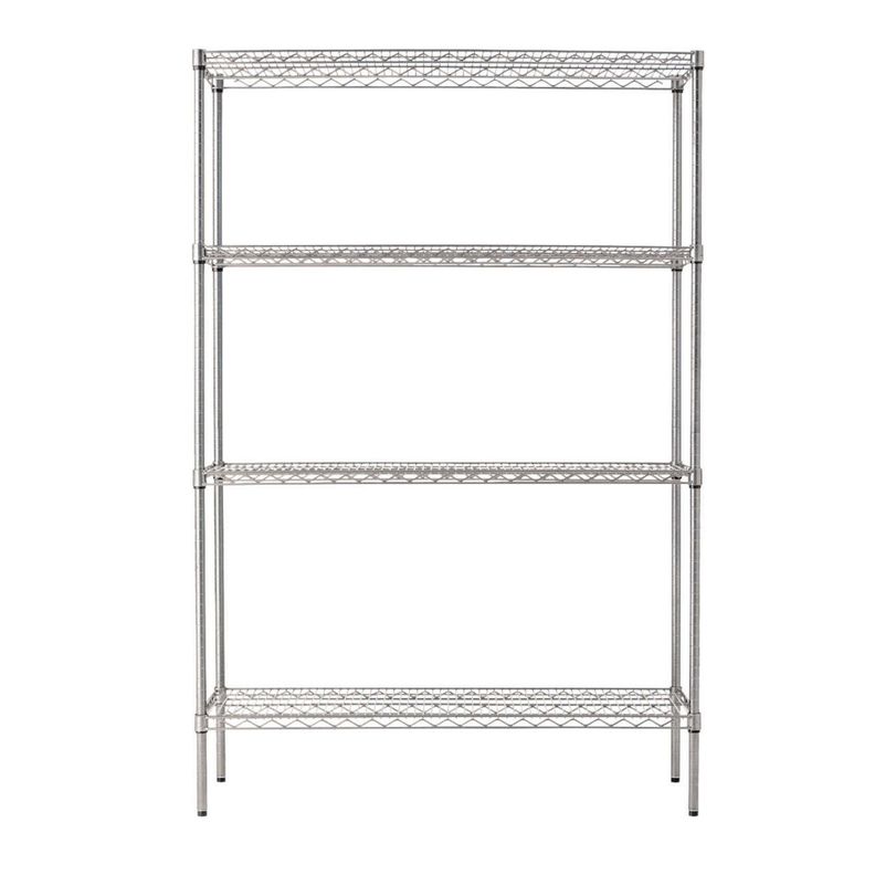 Estante 50x30x80 cm. Acero Cromado. Capacidad 160 kg.-1