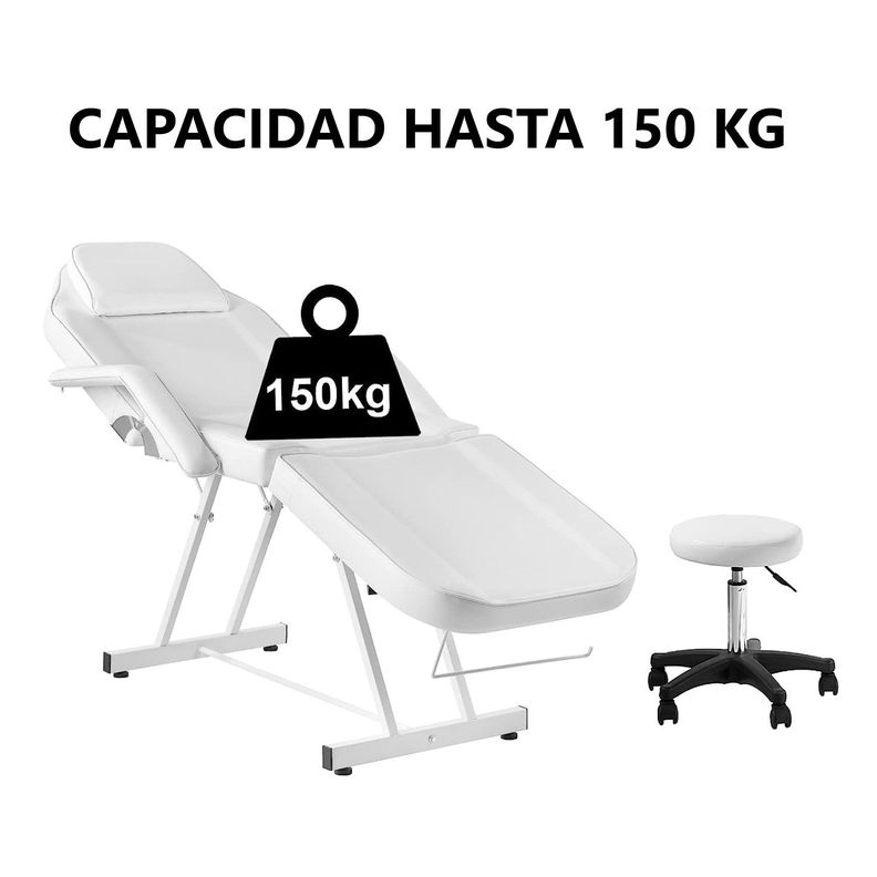 Camilla de Masaje Reclinable con Piso Giratorio-8