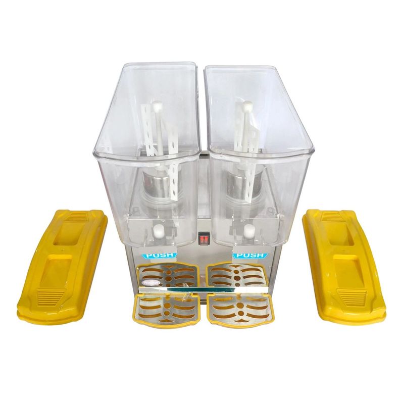 Dispensador de Jugo 2x15 Litros. Acero Inoxidable-4