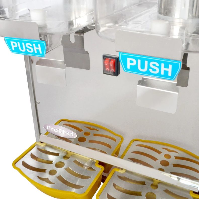 Dispensador de Jugo 2x15 Litros. Acero Inoxidable-5