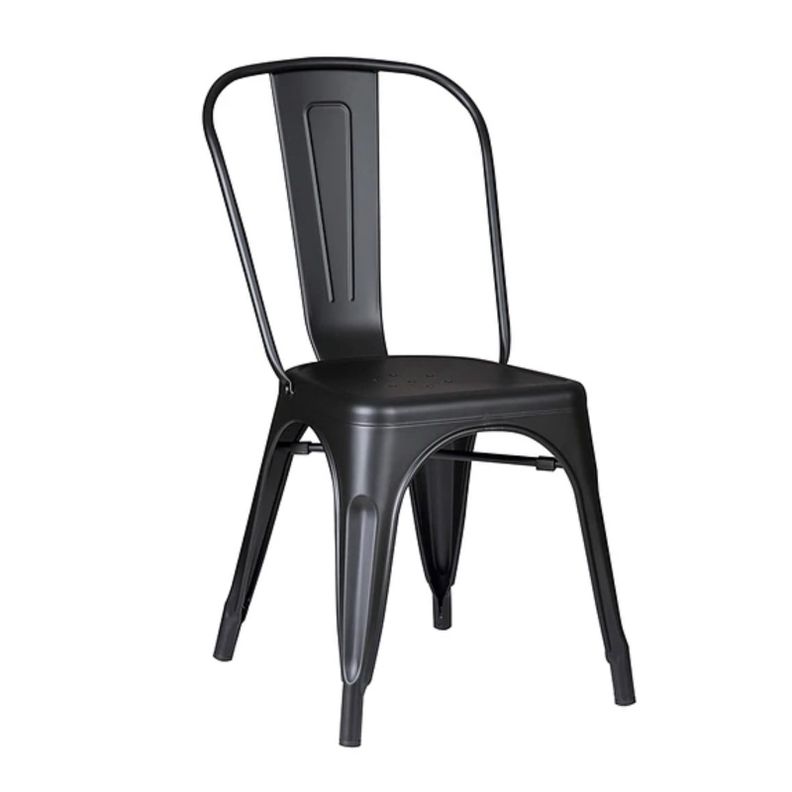 Silla Tolix Negro Mate 1 Unidad-0