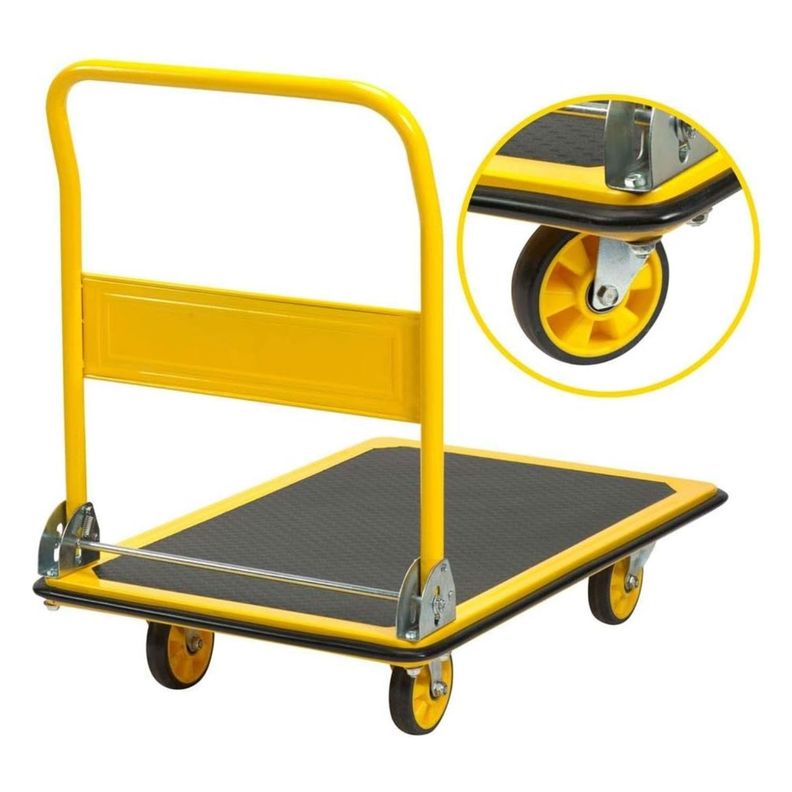 Carro de Acero para 300 kg ProChef. 91x61 cm.-6