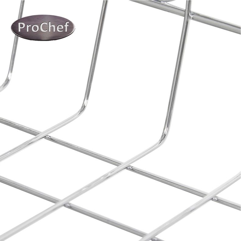 Carro Multiuso 45x35x85 cm Acero Cromado 3 Canastos. 120 kg-5