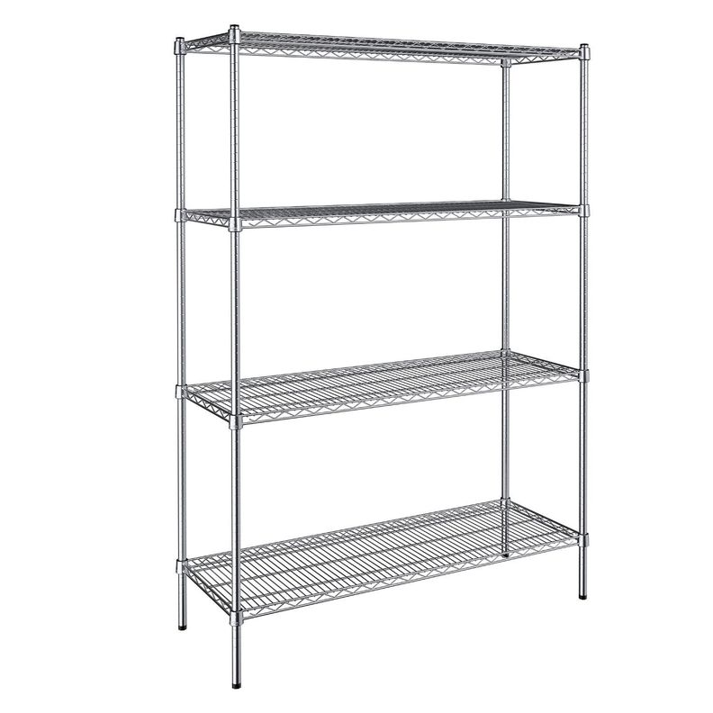 Estante Cromado 4 Bandejas 120x45x180 cm Capacidad 800 kg.-8
