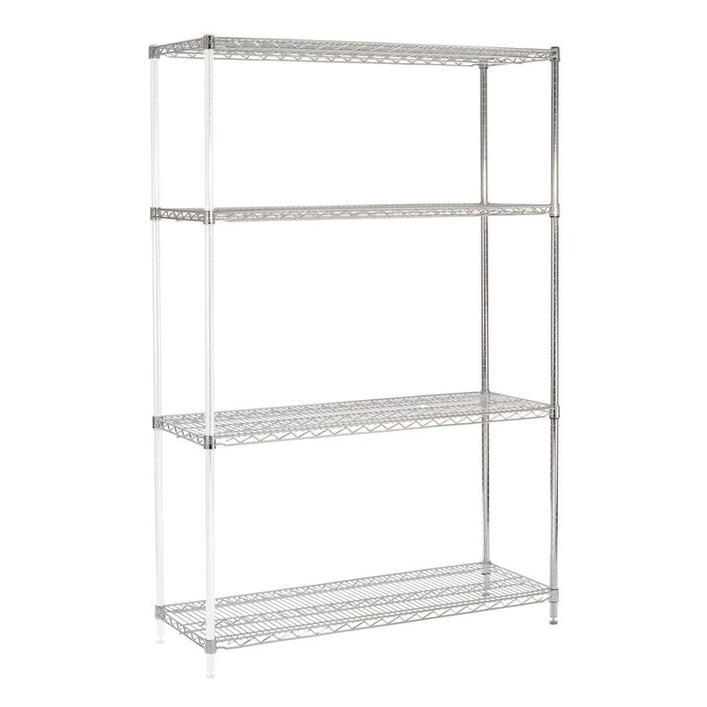 Estante Cromado 4 Bandejas 120x45x180 cm Capacidad 800 kg.-1