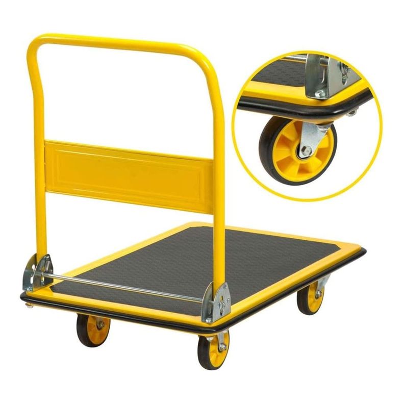 Carro de Acero para 150 Kg. Plegable. 63x47 cm.-5