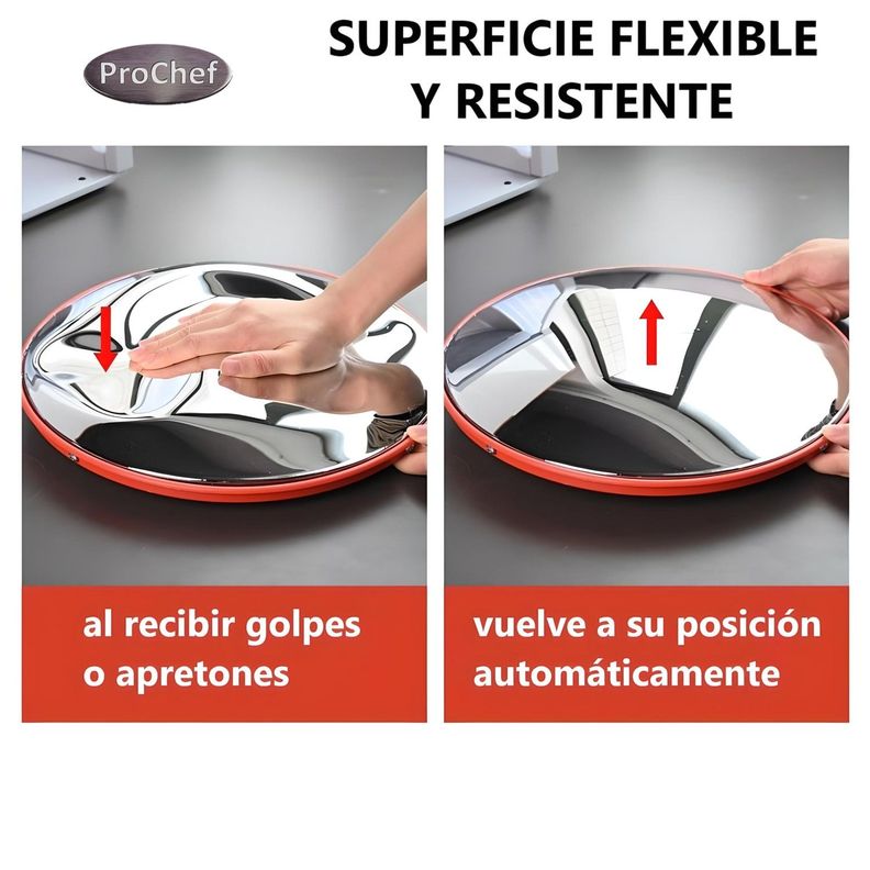 Espejo ProChef 30 Cms. Curvo Convexo para Muro-3