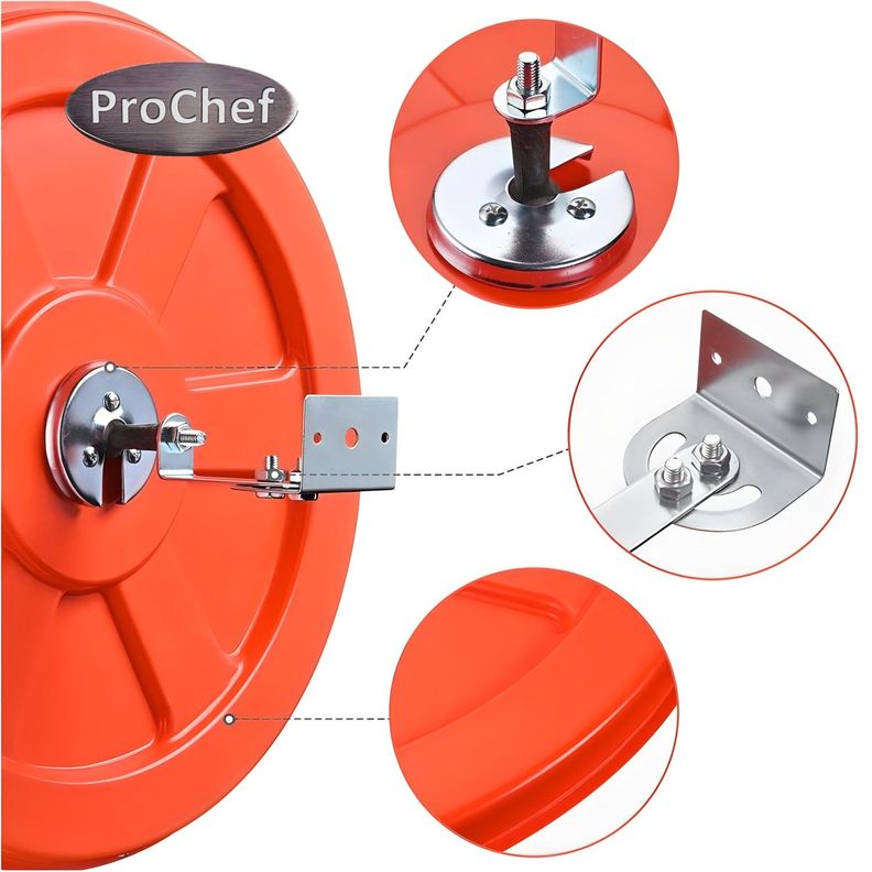 Espejo ProChef 30 Cms. Curvo Convexo para Muro-4