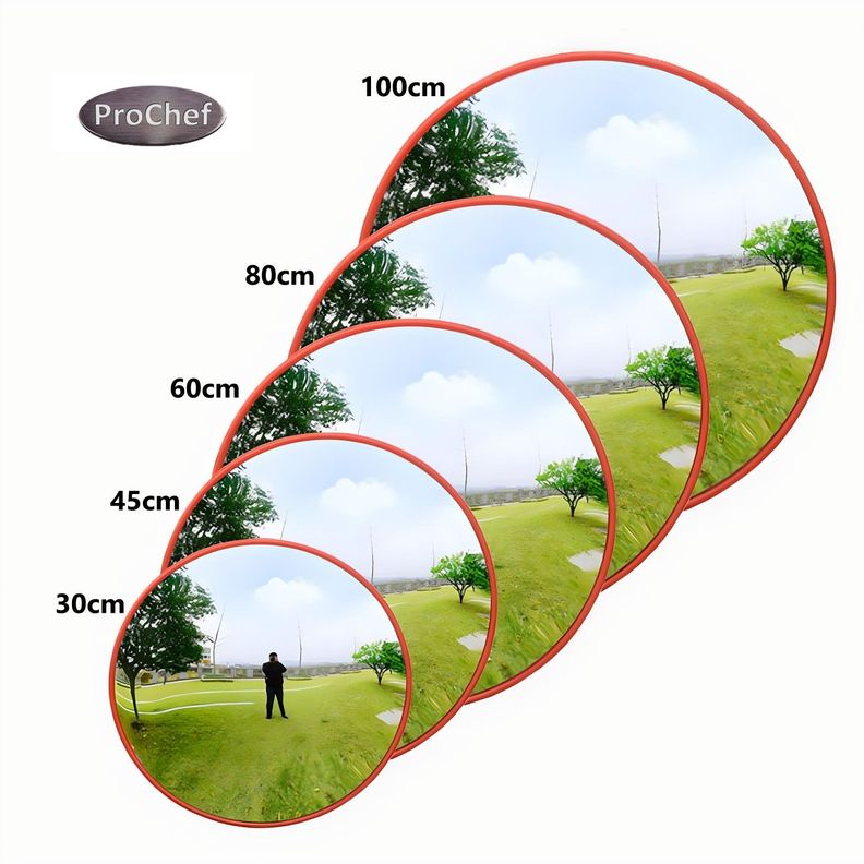 Espejo ProChef 30 Cms. Curvo Convexo para Muro-7
