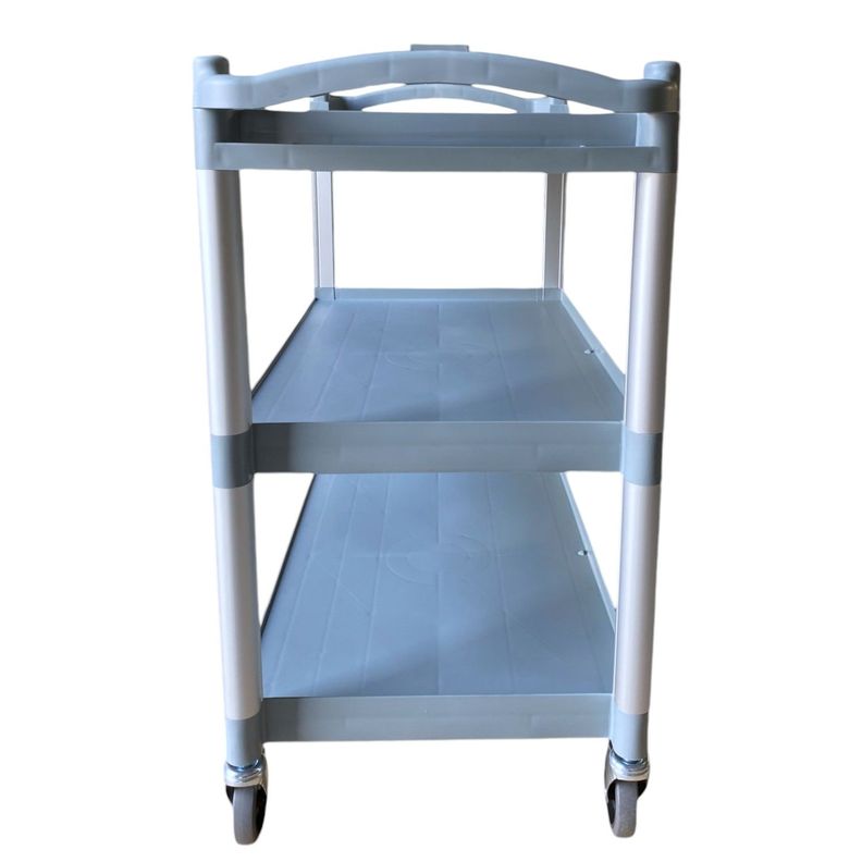 Carro Servicio Grande  100x50x92 Gris-4