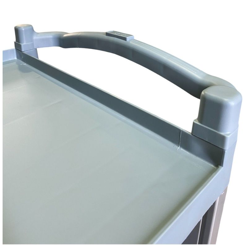 Carro Servicio Grande  100x50x92 Gris-5