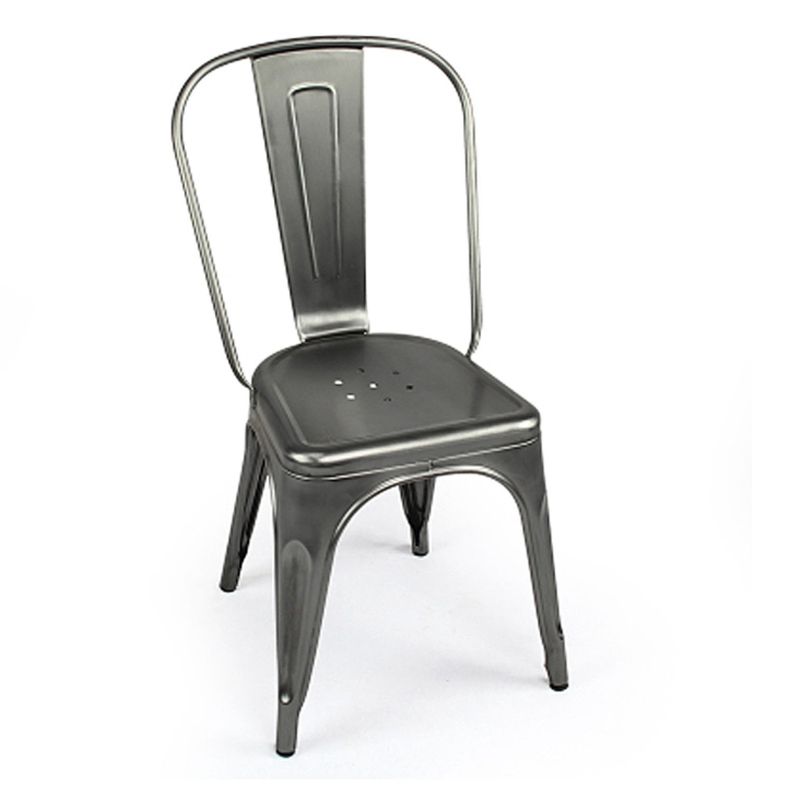 Pack 4 Unidades Silla Tolix Gris Gunmetal-7