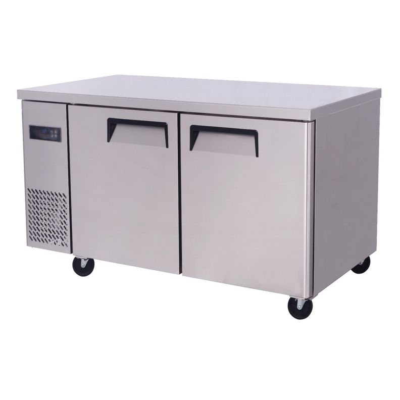 Mesón Refrigerado 120 Cm Acero Inox. 2 Ptas 290 Lt-5