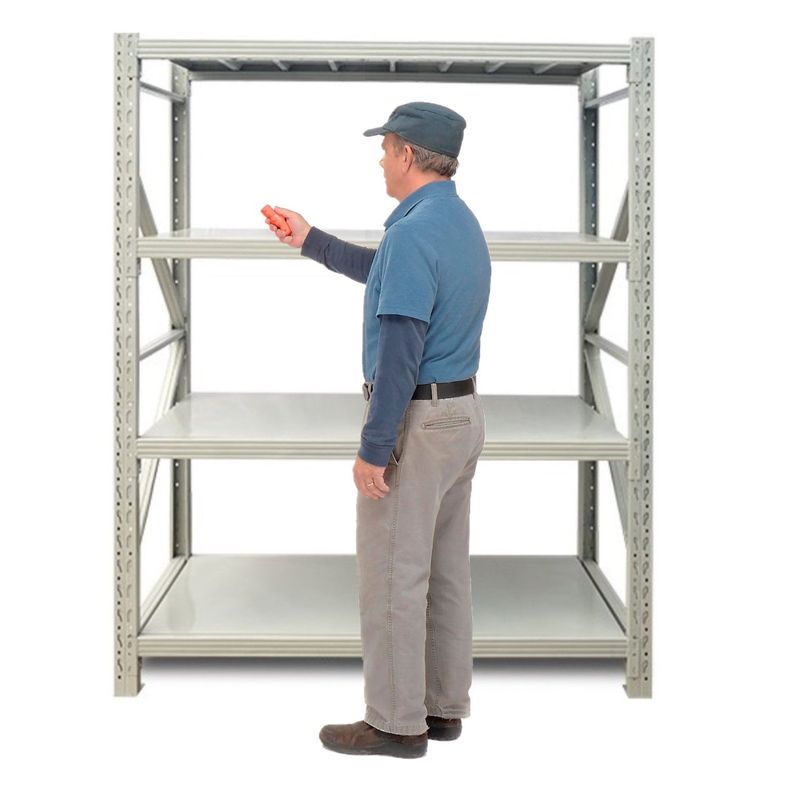 Estante de acero tipo mecano. 800 Kg de capacidad-0